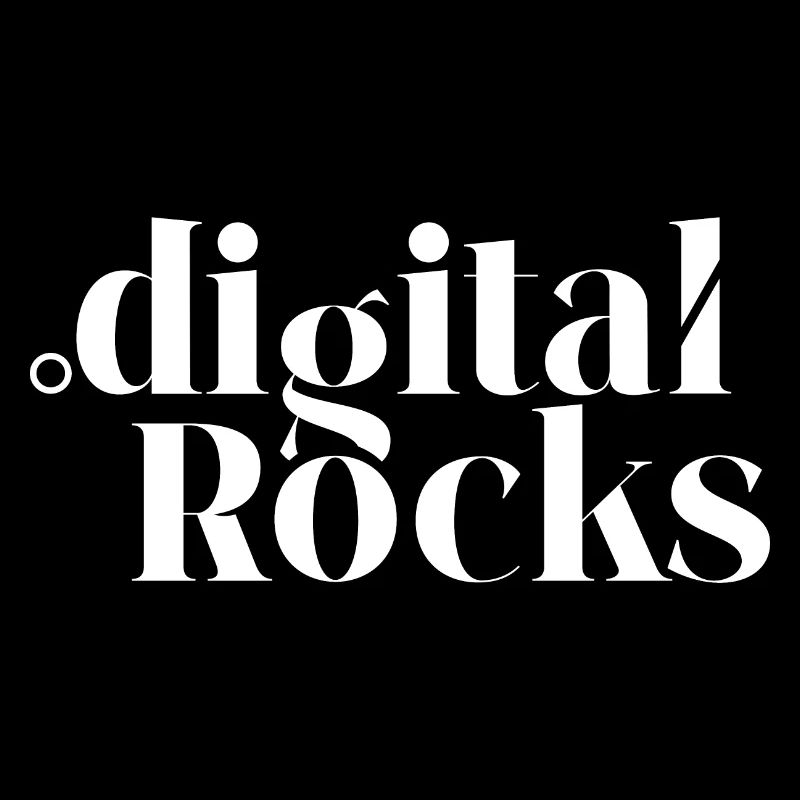 Digital Rocks Blanc