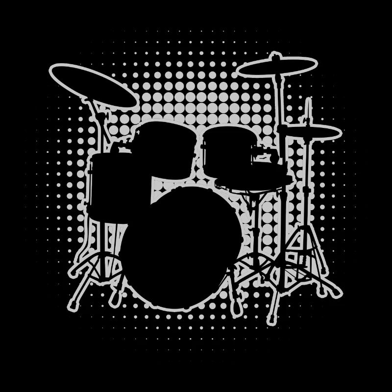 Women’s Drum Kit Drummer Drumming