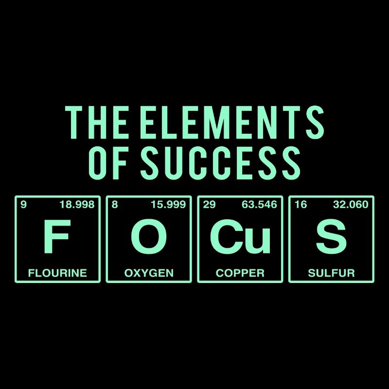 Drôle de dicton: FOCUS - Les éléments du succès