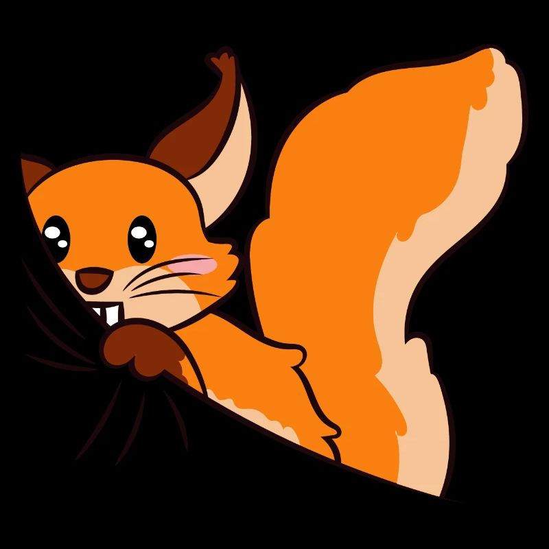 Doux écureuil cadeau de squirrel