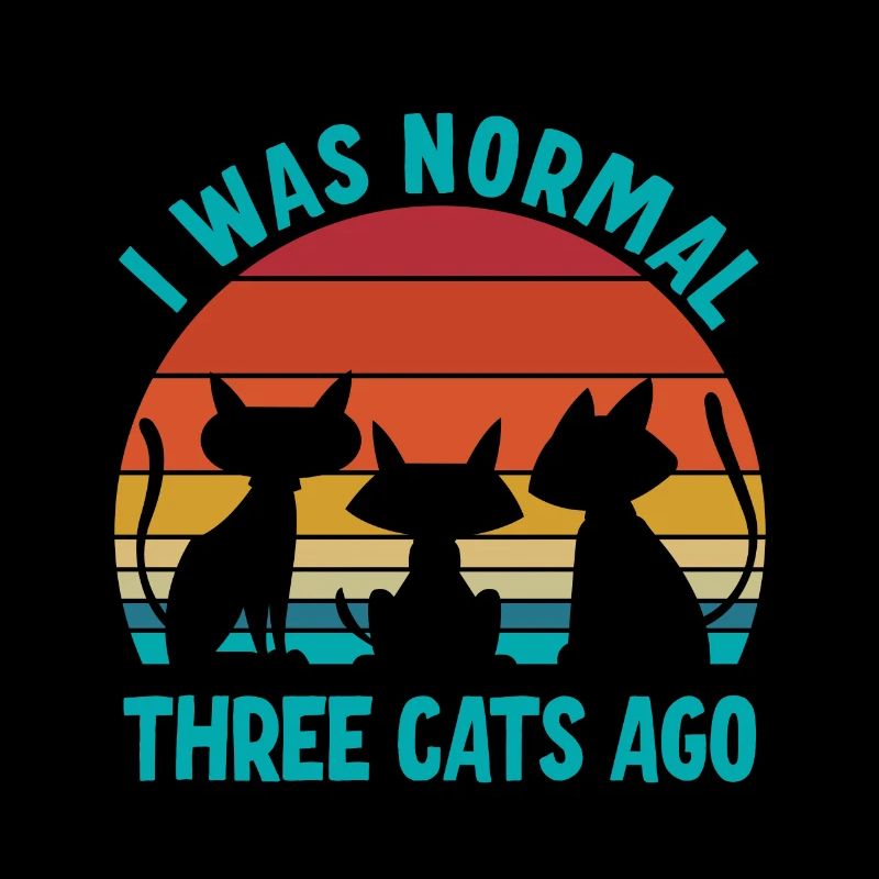 Devant trois chats, j’étais normal