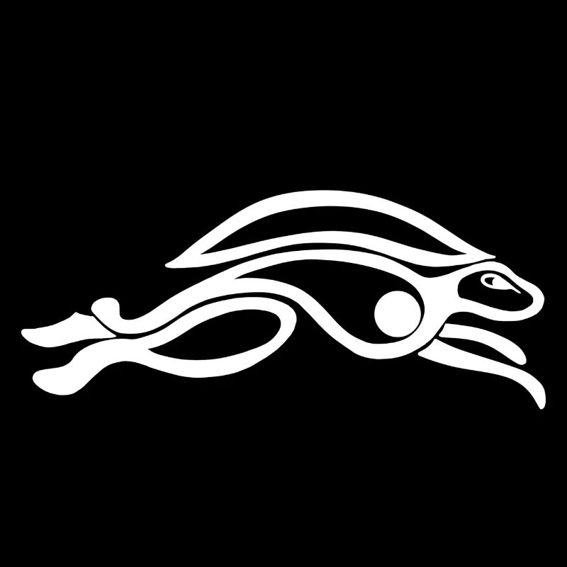 Celtic Leaping Hare White