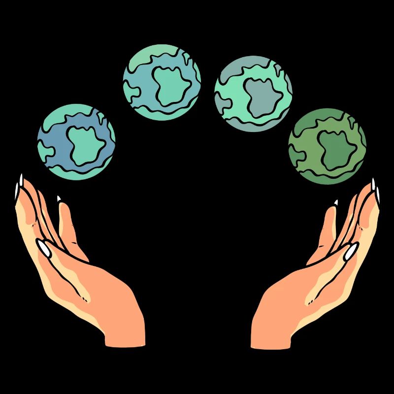 Rette die Erde Umweltschützer