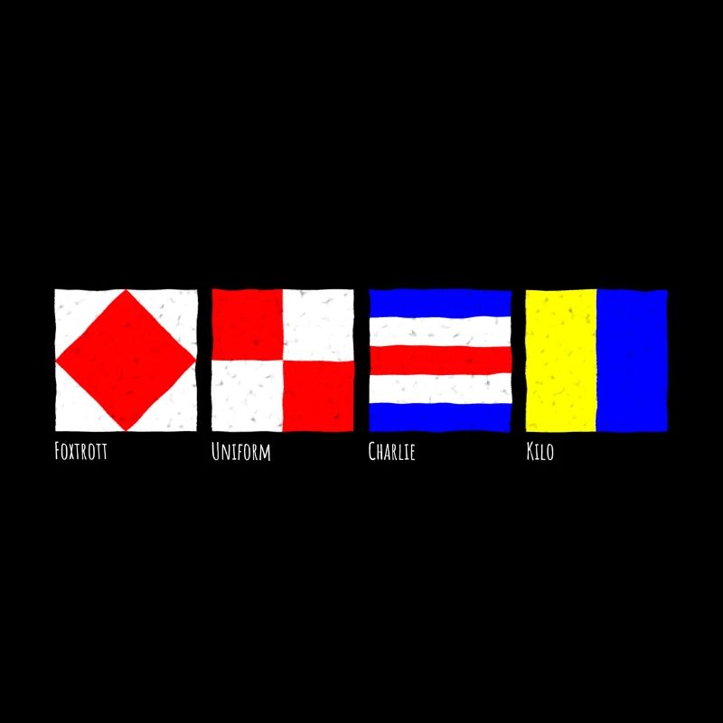 FoxtrottUniformCharlieKilo Descriptive White