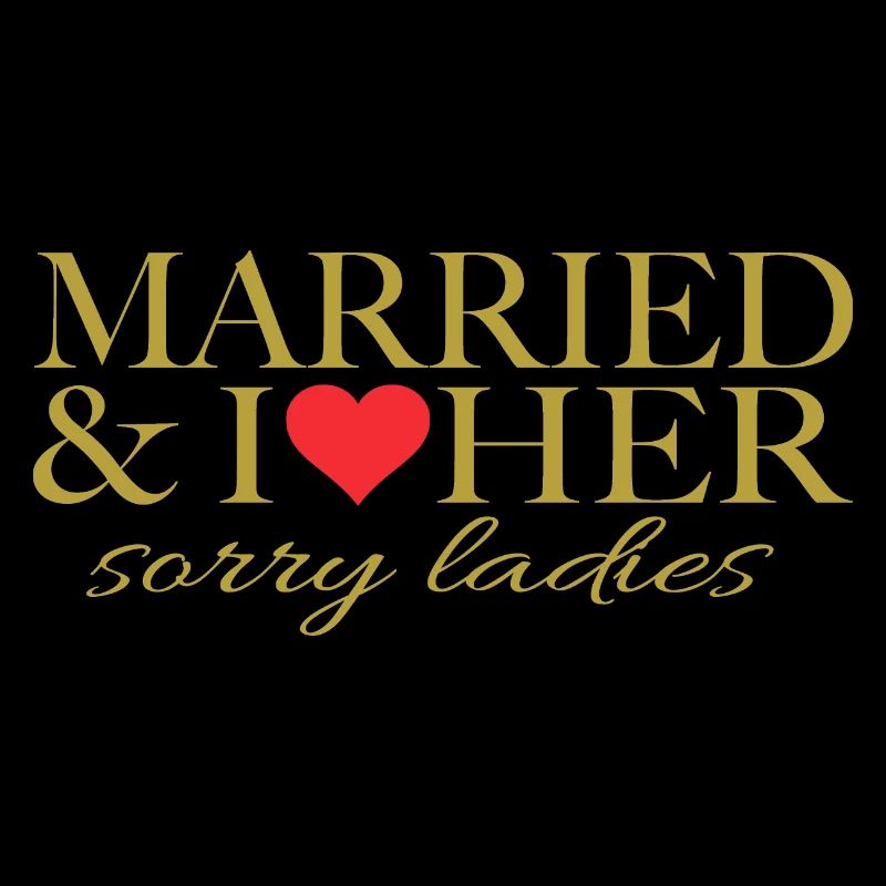 Marié et je l'aime, désolé mesdames