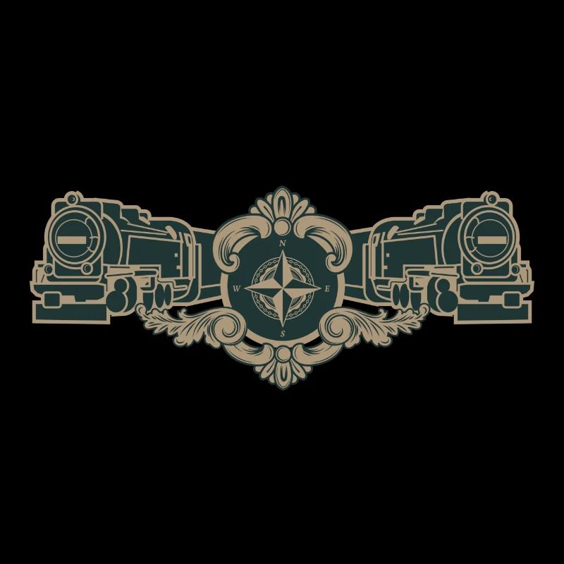 Logo du chemin de fer rétro Vinted