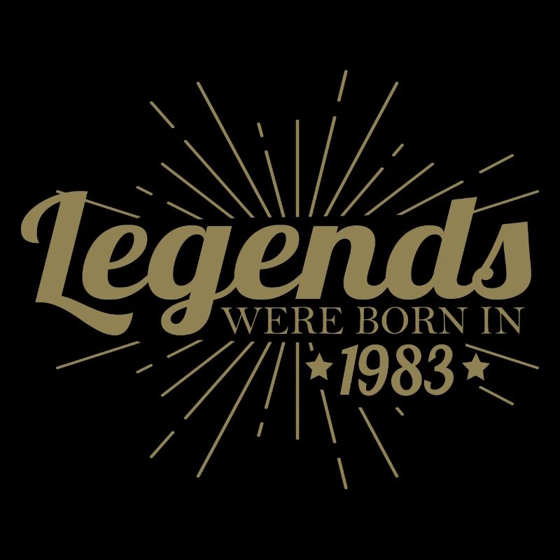 Legends were born in 1983
