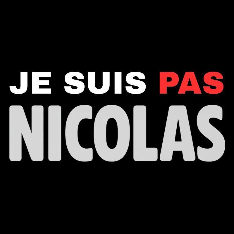 je suis pas nicolas