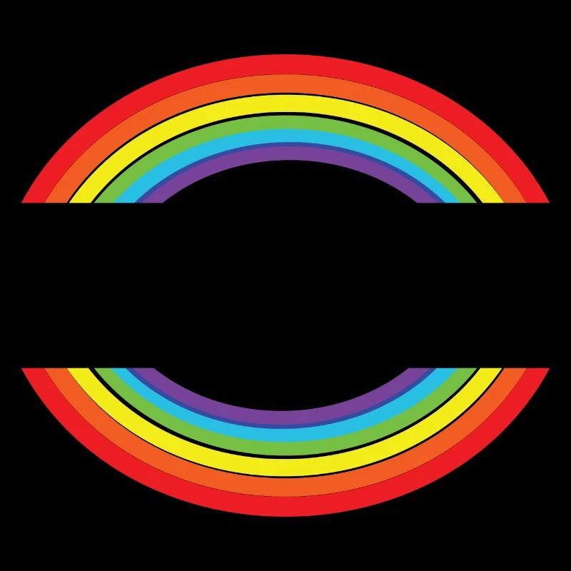 Rainbow customizable first name mood gift
