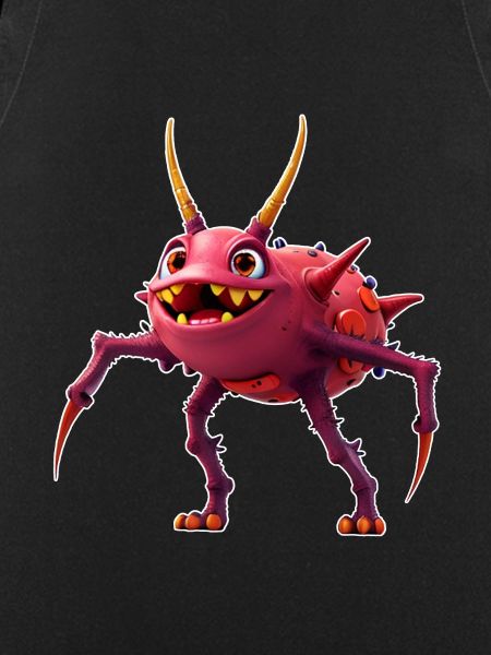 Red TickToc Monster