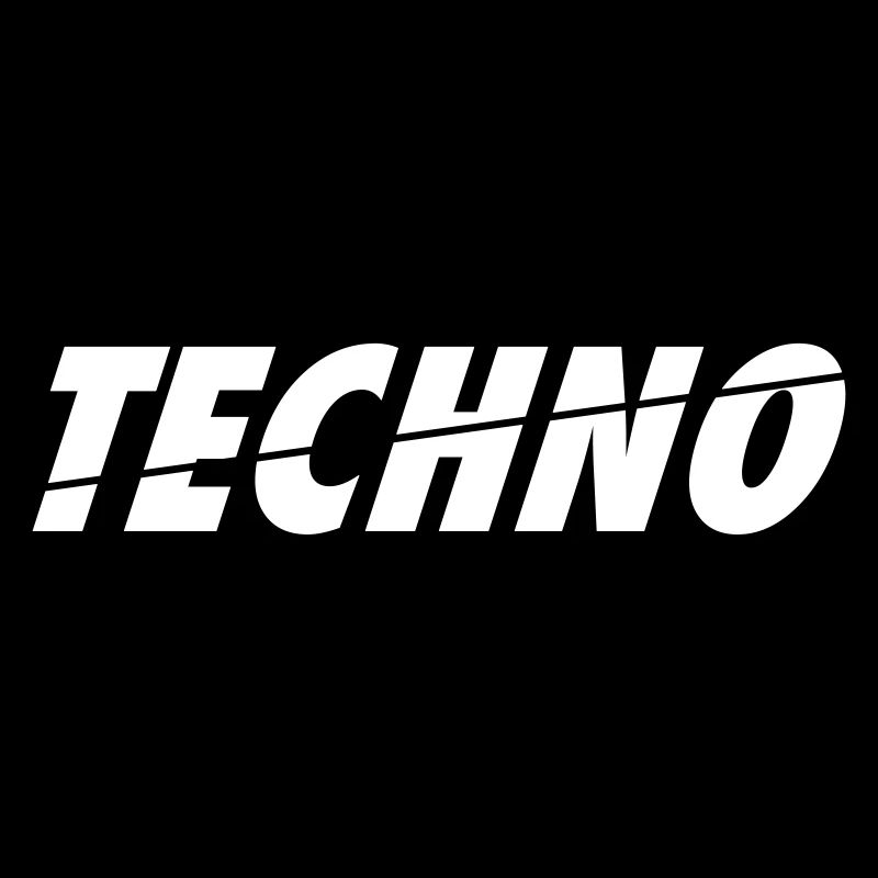 Techno Logo Modern Geschenke