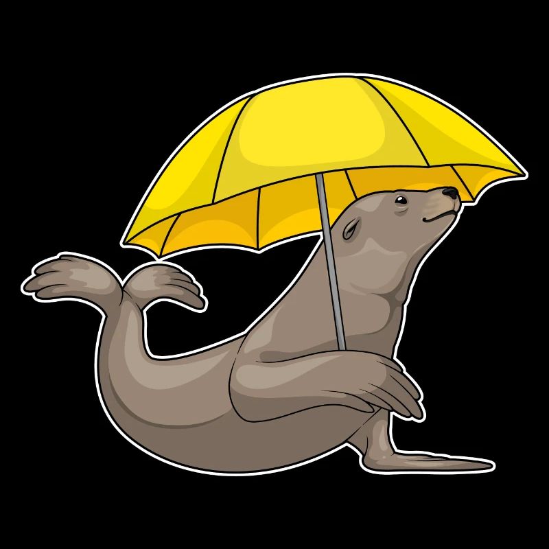 Parapluie de phoque