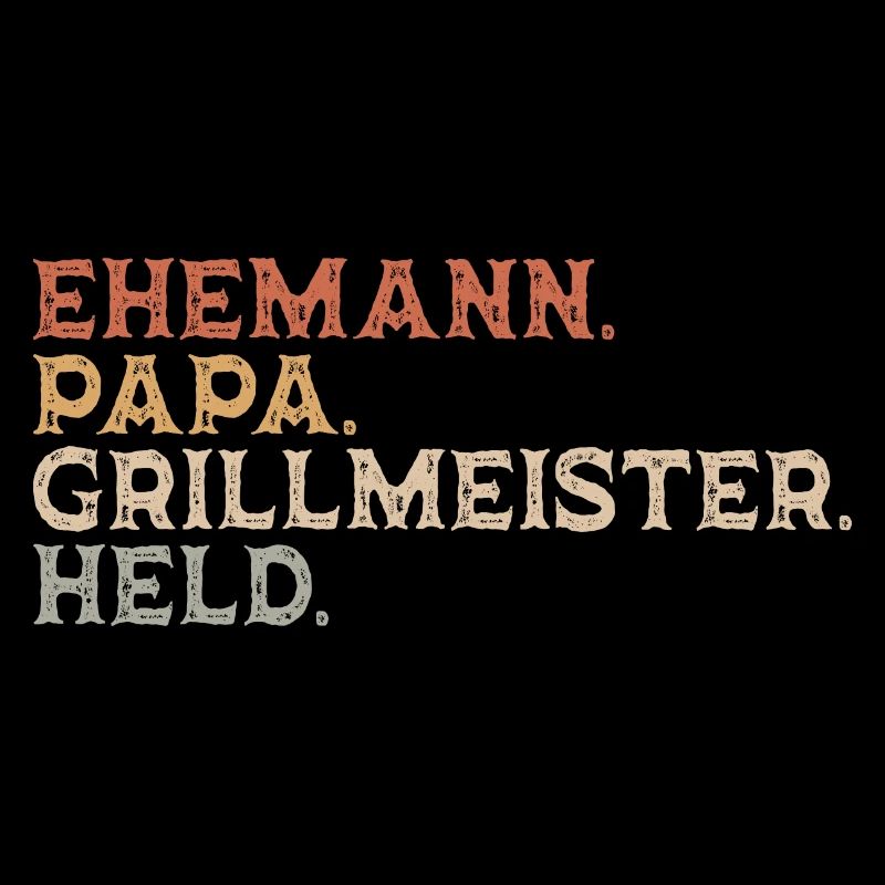 EHEMANN PAPA GRILLMEISTER HELD - Papa Geschenkidee