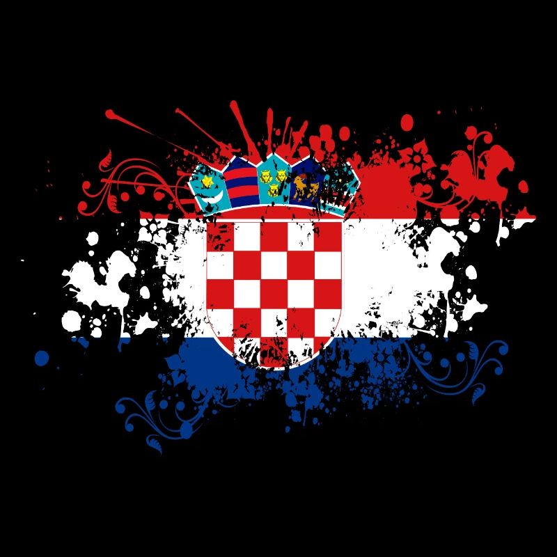 Croatie Drapeau De couleur Adria Zagreb Croate