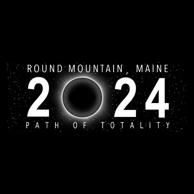 Solar Eclipse Round Mountain Maine April 8 2024