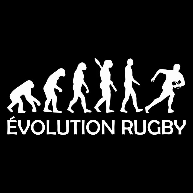 Évolution rugby - Humour Rugby