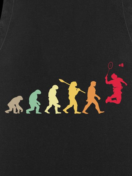 Evolution Badminton Geschenk für Badmintonspieler