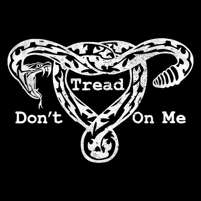Don't Tread On Me Uterus Snake