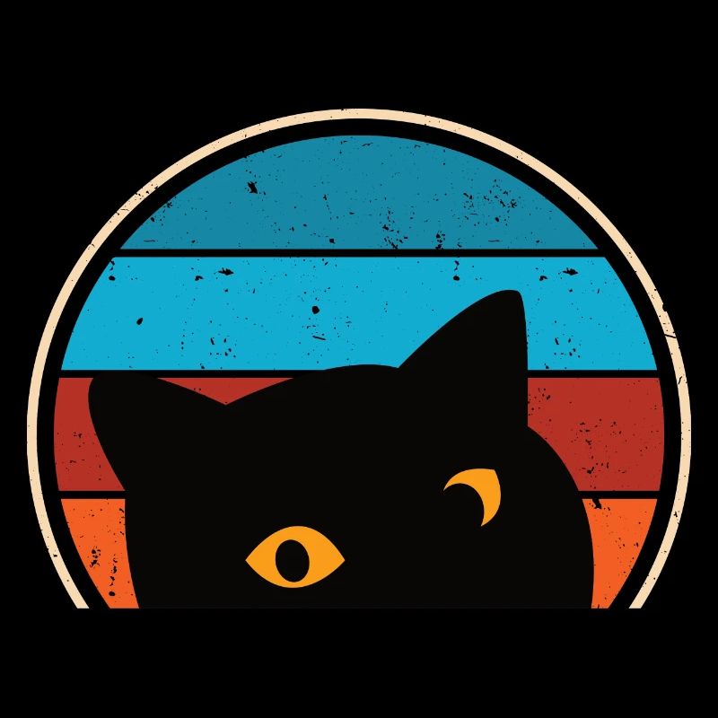 Drôle de regard de chat