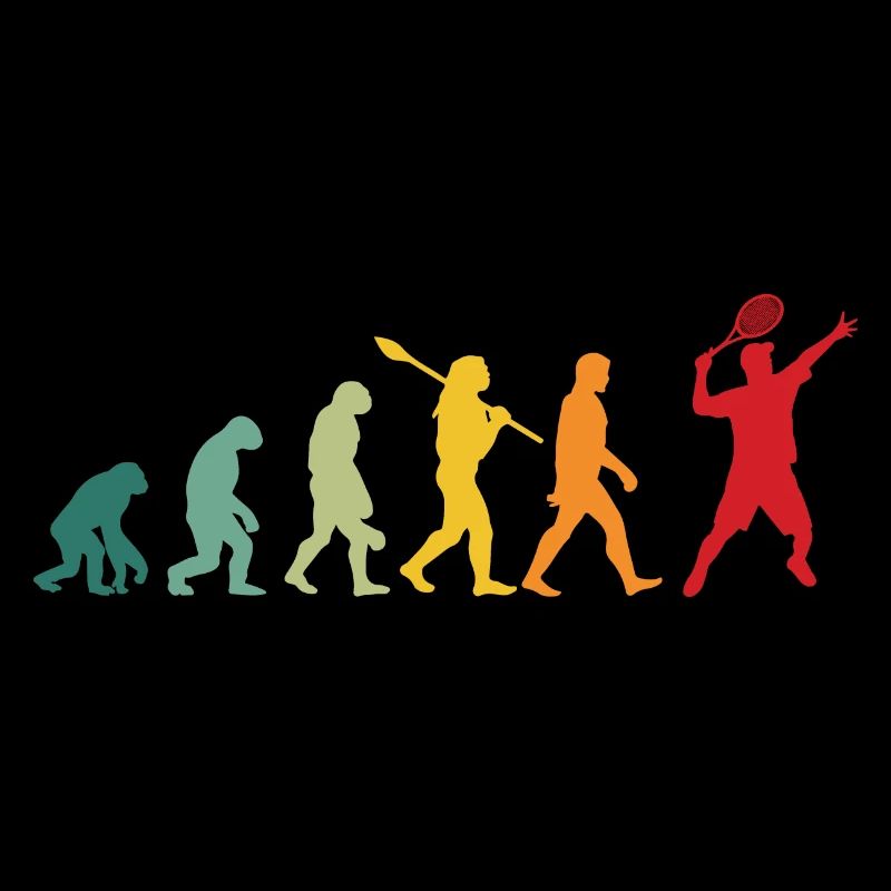 Tennis Player Development Man Monkey Man Tennis