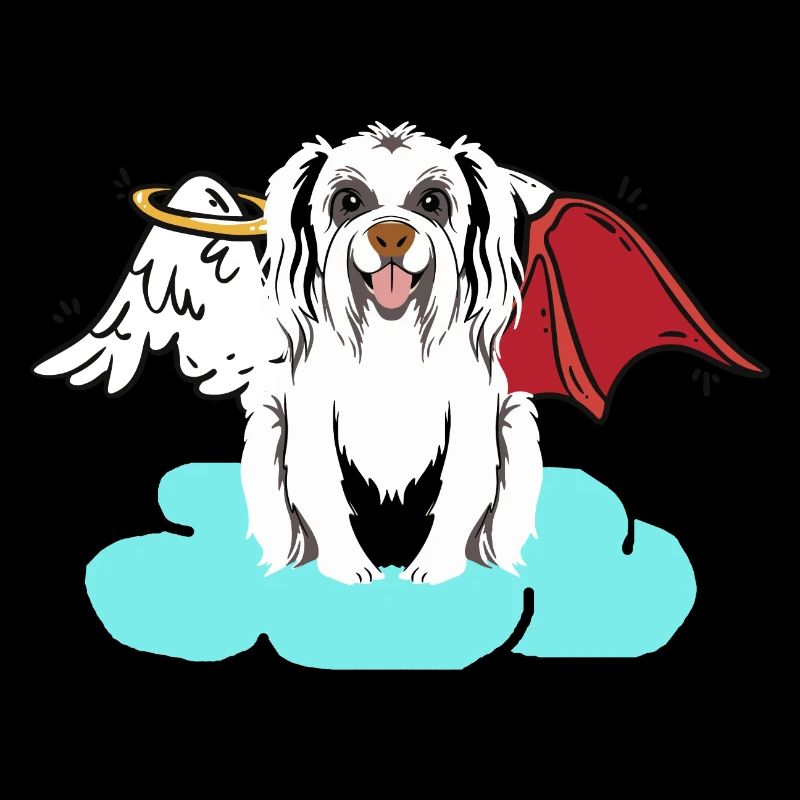 Celestial Satan Dog Hells Dog Devil Angel