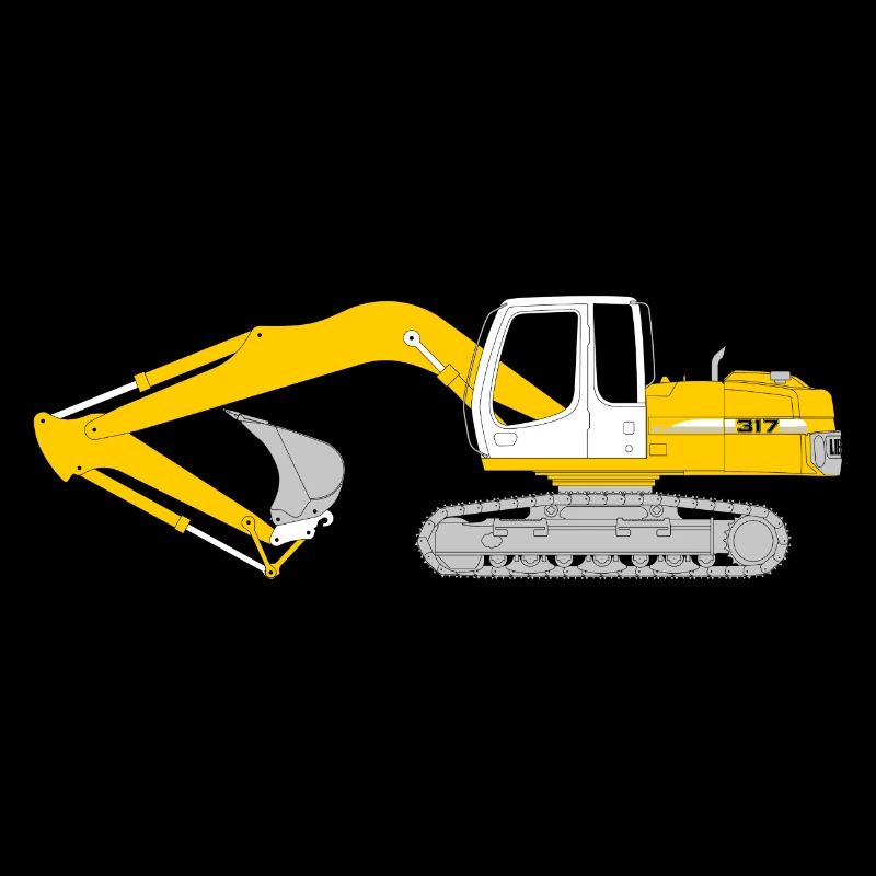 Pelles à chenilles