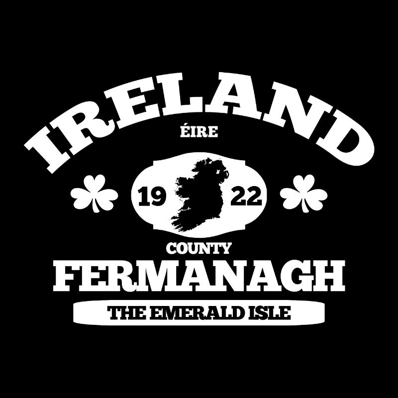 Fermanagh, Irlande. Design irlandais classique