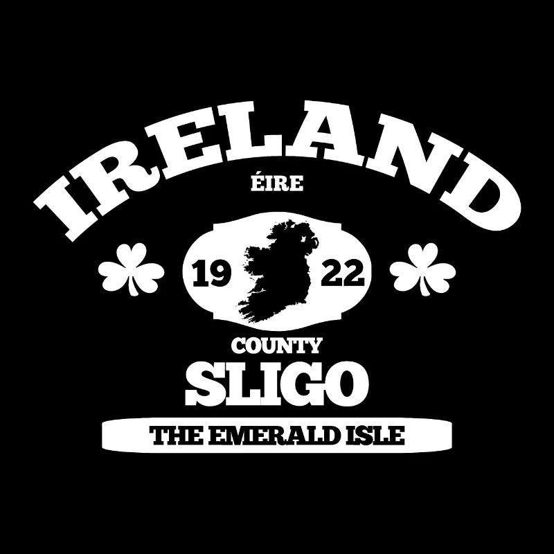 Sligo, Irland. Klassisches irisches Design
