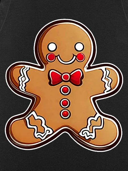 Cute gingerbread man