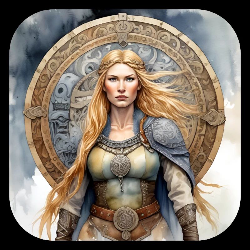 Fière Viking Germanin Shield Maiden
