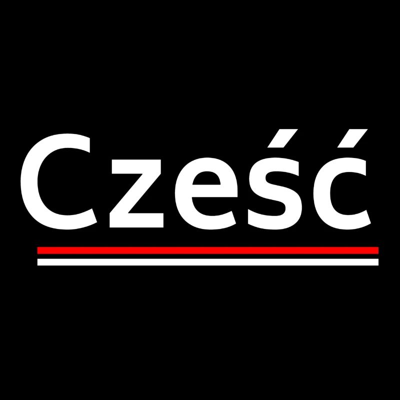 Hello - welcome in Polish