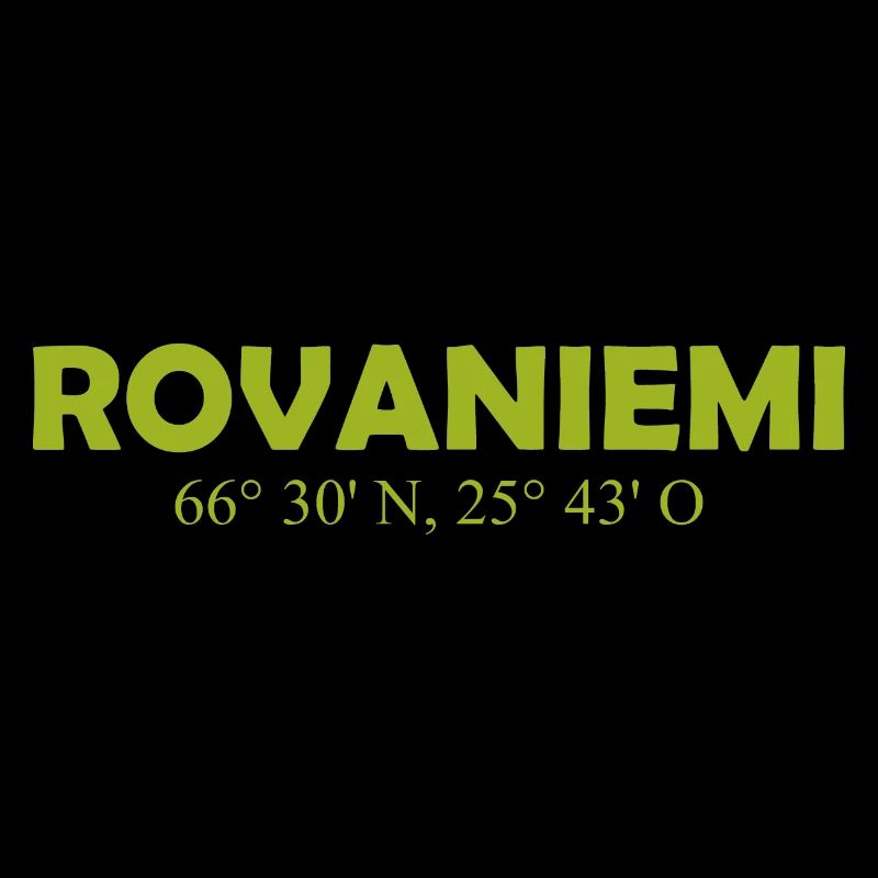 Rovaniemi - Finlande - Coordonnées - Longitude