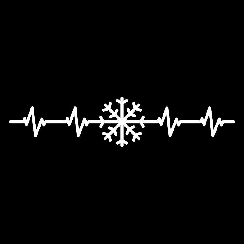 Heartbeat - flocon de neige - hiver