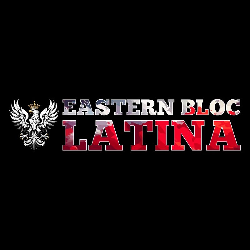 Bloc de l’Est Latina Pole Pologne Aigle Blanc Cadeau