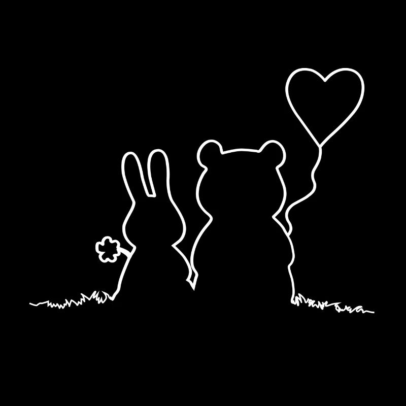 Sweet Rabbit - Bear Dear Couple - Hasi Bärchen Bärli