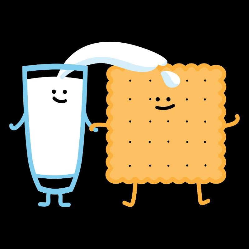 Lait et biscuit
