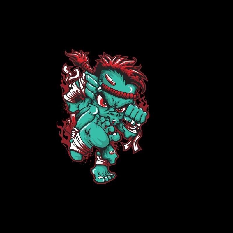 Muay Thai Monster Thai Boxgeschenke Thai Kämpfer