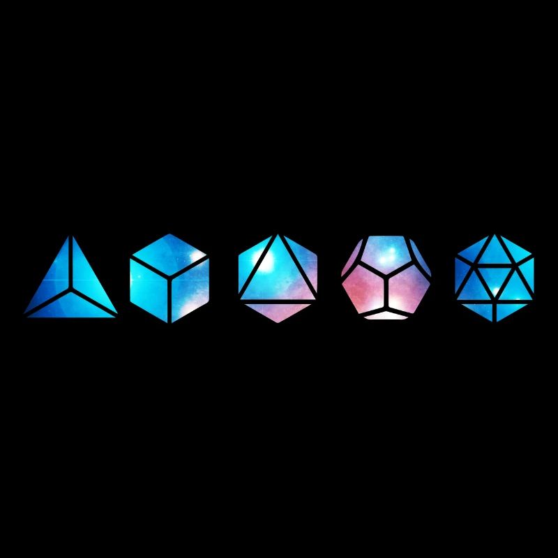 Platonic solids, building blocks of life, elements