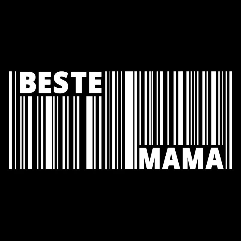 Beste Mama Mutter Barcode