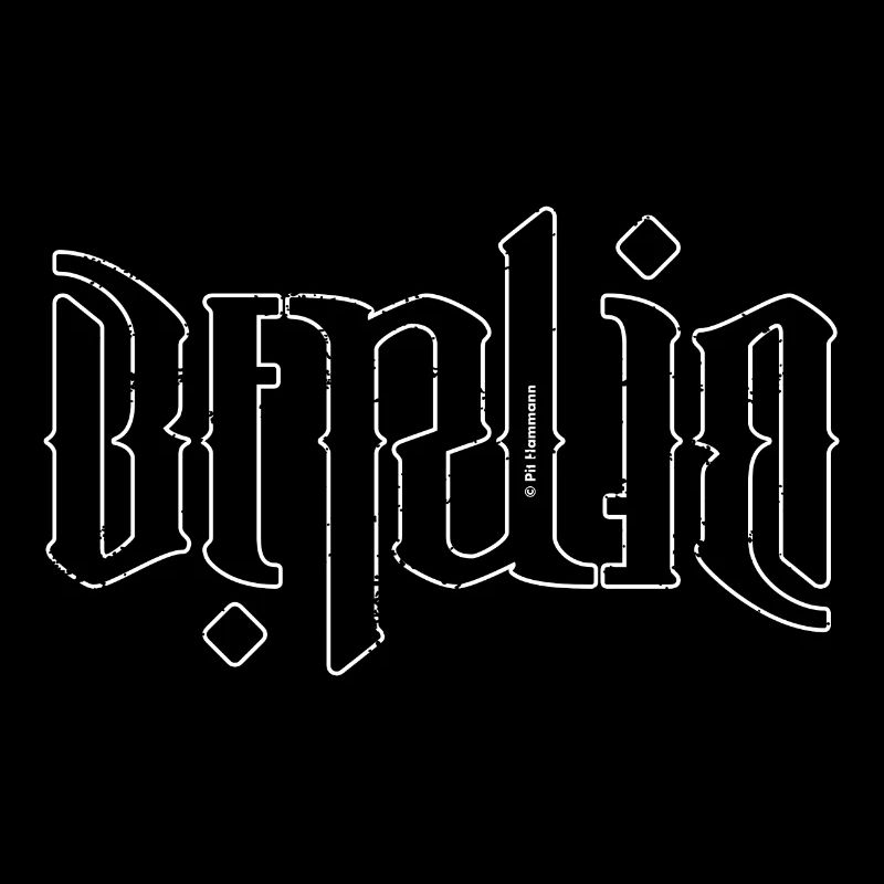 Ambigram Berlin