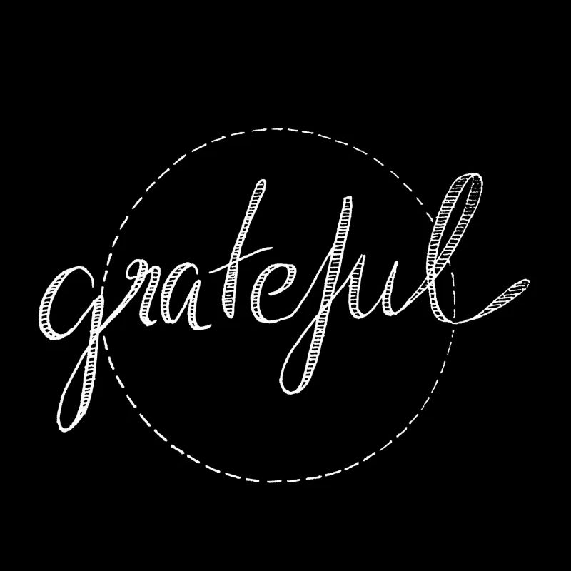 grateful - Geschenkidee für dankbare Seelen
