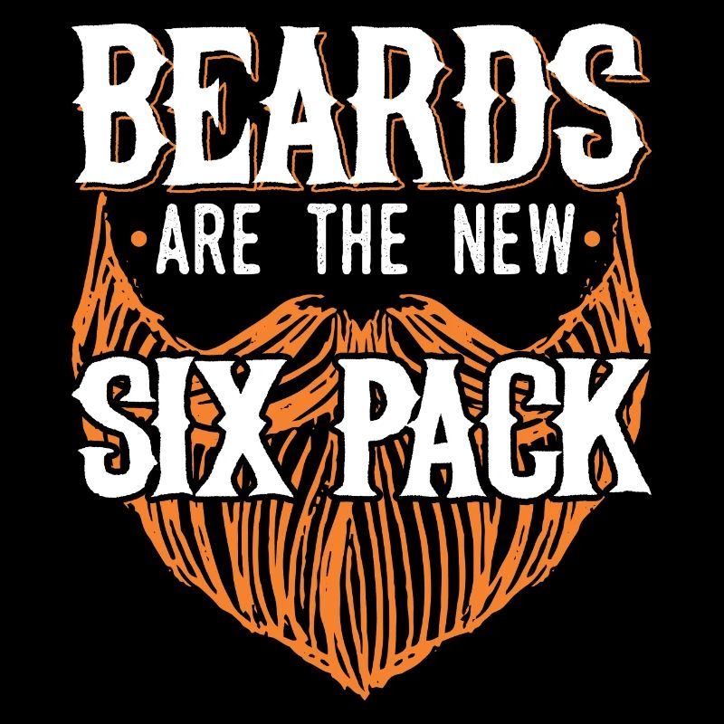 Beards Are The New Six Pack Funny Beard Lover Men