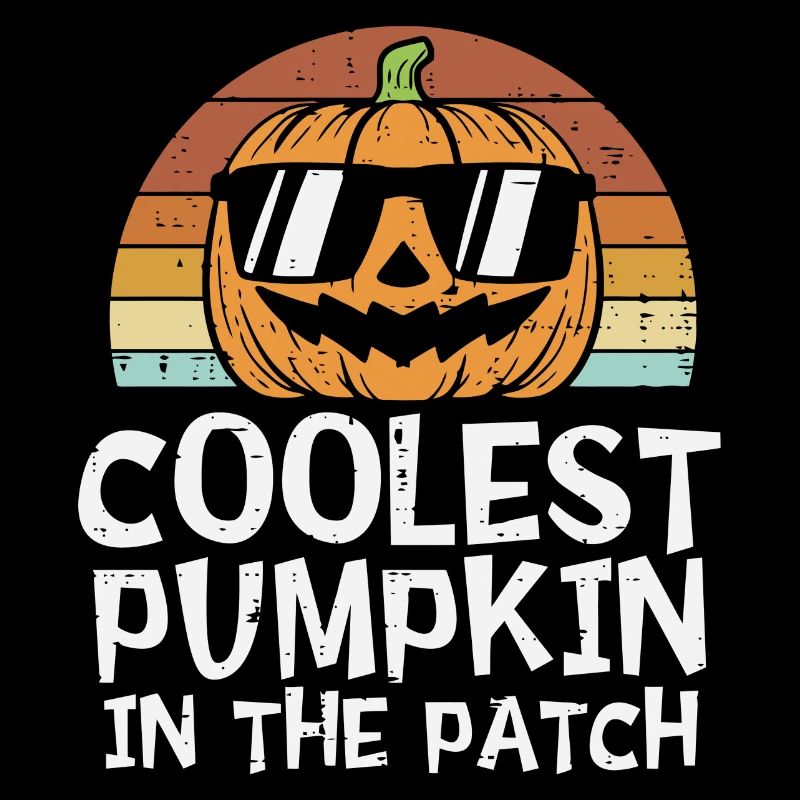 Kinder Coolster Kürbis im Patch Halloween