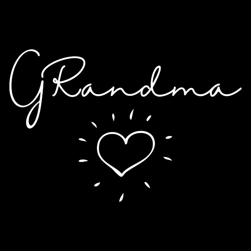 Grand-mère. Cadeau de grand-mère