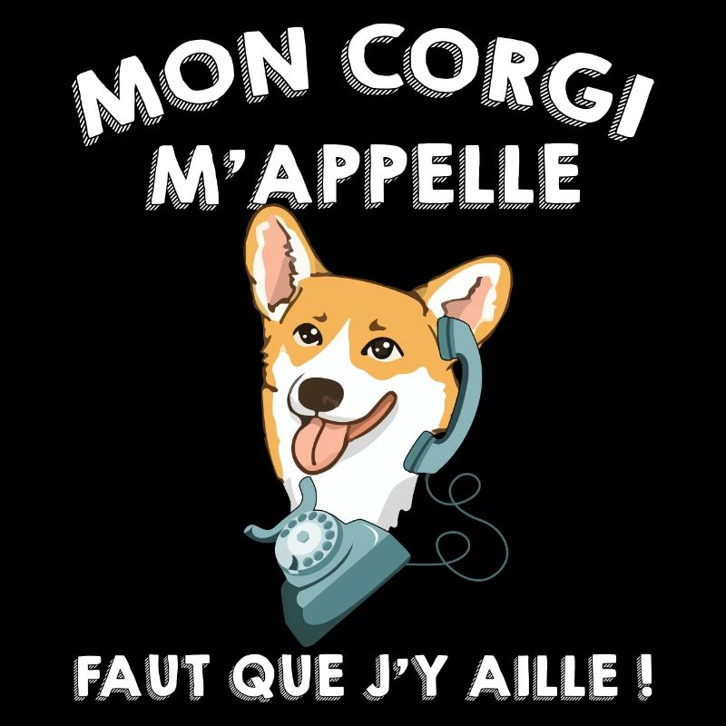 Mon corgi m'appelle Cadeu Marrant Chien