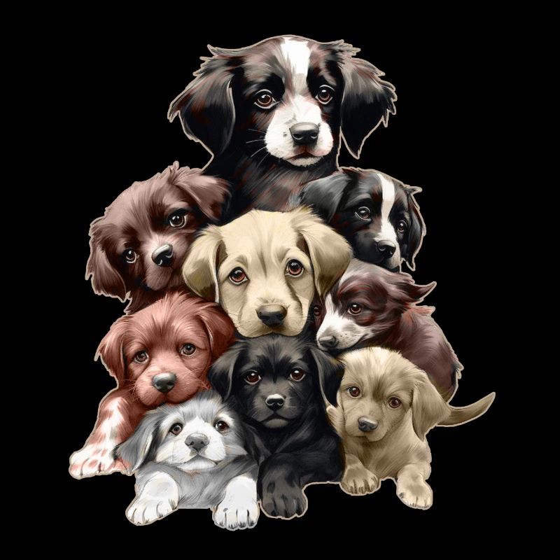 Lustige Hunde