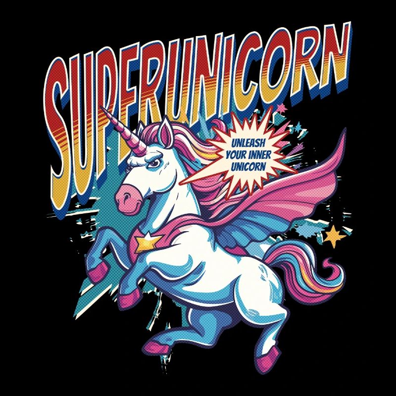 Einhorn Superheld Superkräfte Übernatürlich Comic