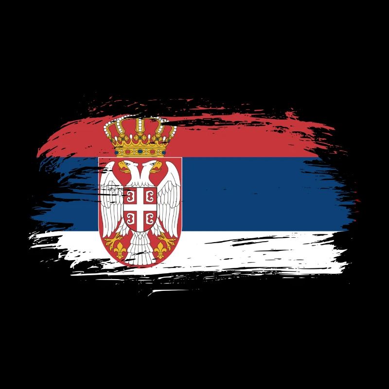 Drapeau Serbie