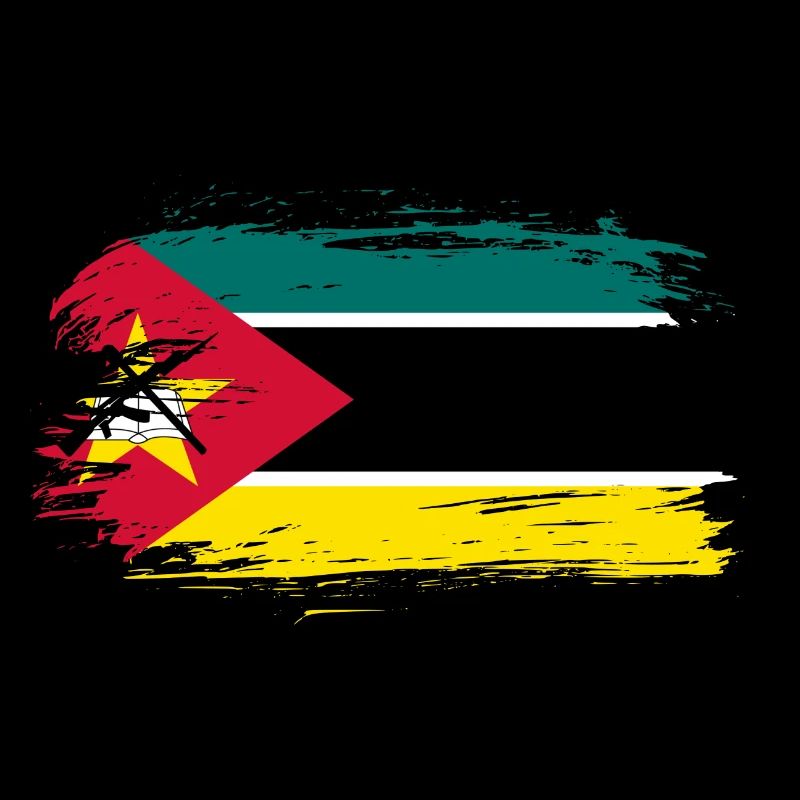 Drapeau de pavillon du Mozambique