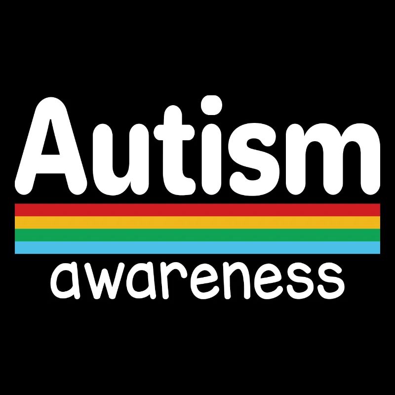 Autism awareness Regenbogen